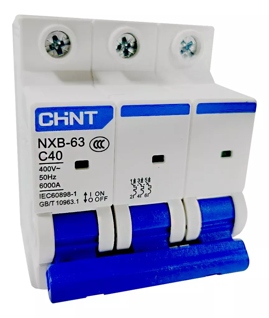 BREAKER CHINT ELECTRIC NXB-63 40A 3P