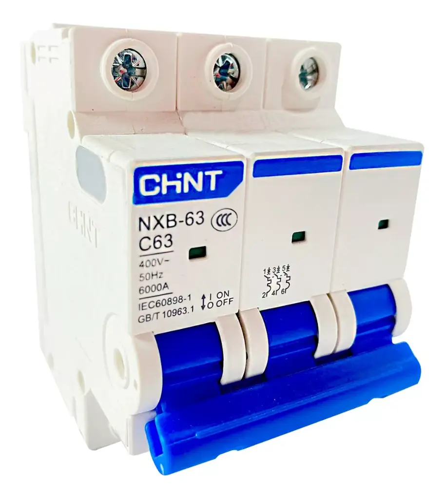 BREAKER CHINT ELECTRIC NXB-63 63A 3P