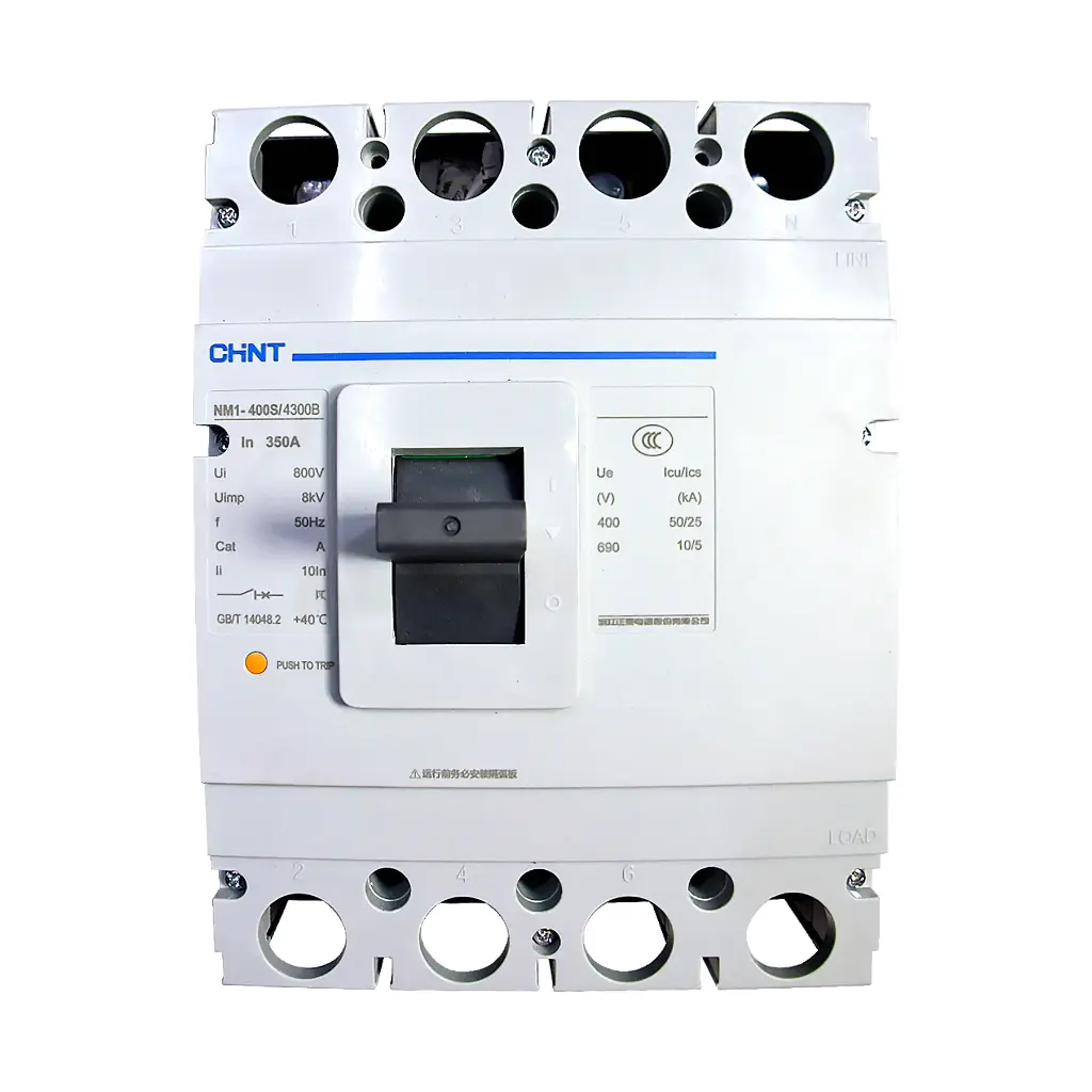 BREAKER CHINT ELECTRIC NM1-400S/4300B 350A 3P+N