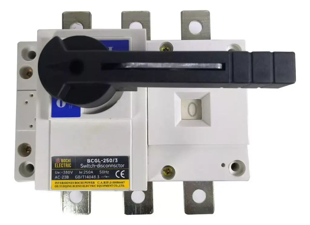 Seccionador rotativo sob carga BCGL 250A