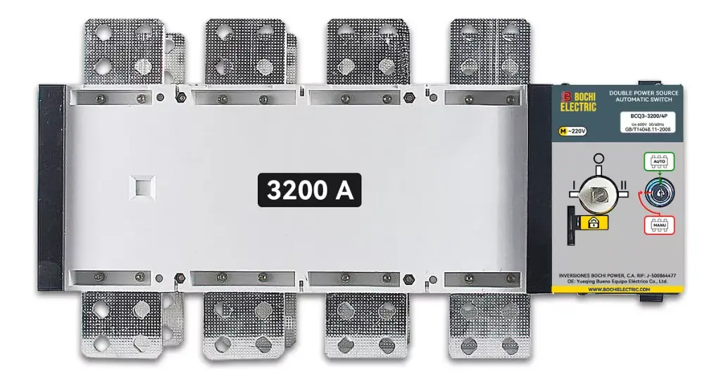 TRANSFERENCIA ATS BCQ3-3200 3200A/110V