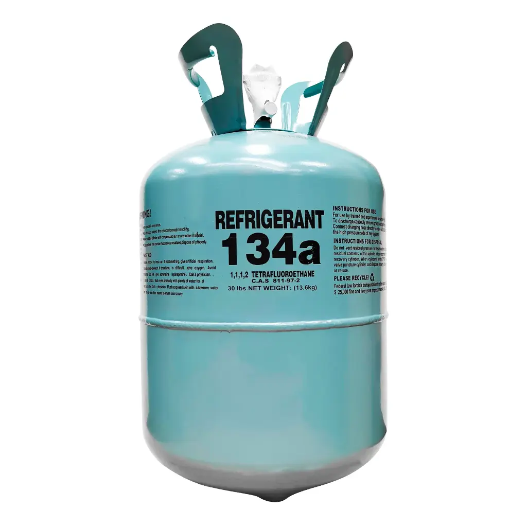 Garrafa de gás refrigerante R134a