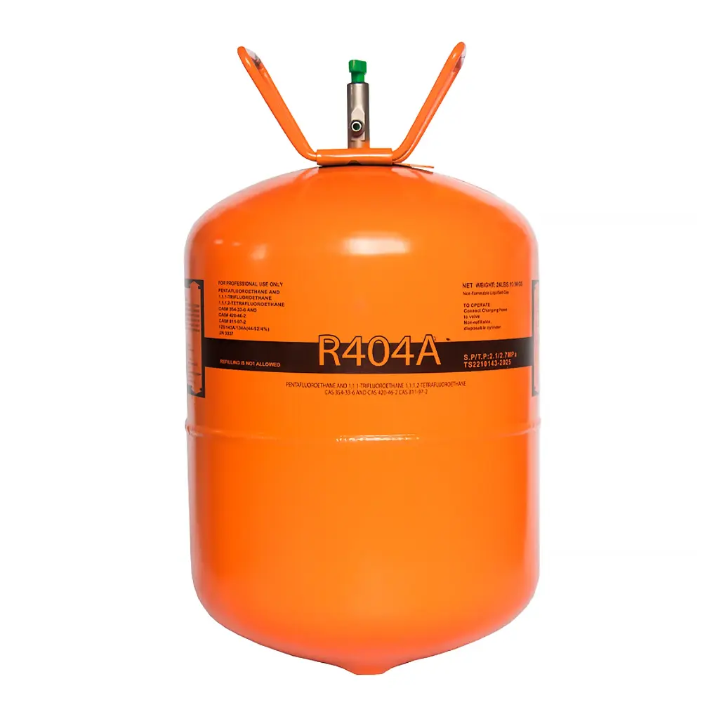 Refrigerant gas cylinder R404A