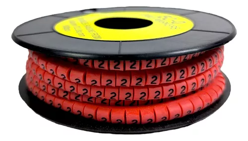 Câble marqué par lettre N°2 EC0 1.5MM