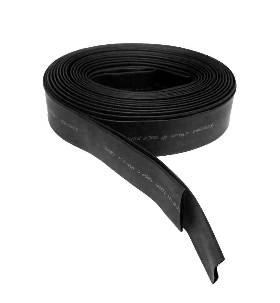 Fita termoencolhível Preto 