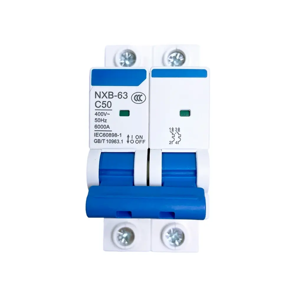 Автоматичний вимикач CHINT ELECTRIC NXB-63 50A 2P