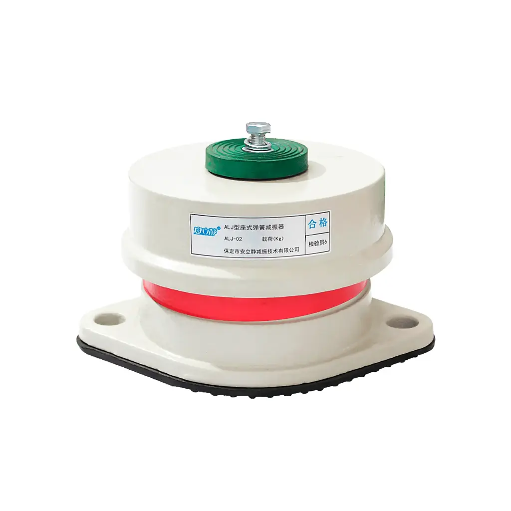 Iron and rubber anti-vibration mount base ALJ01008 18