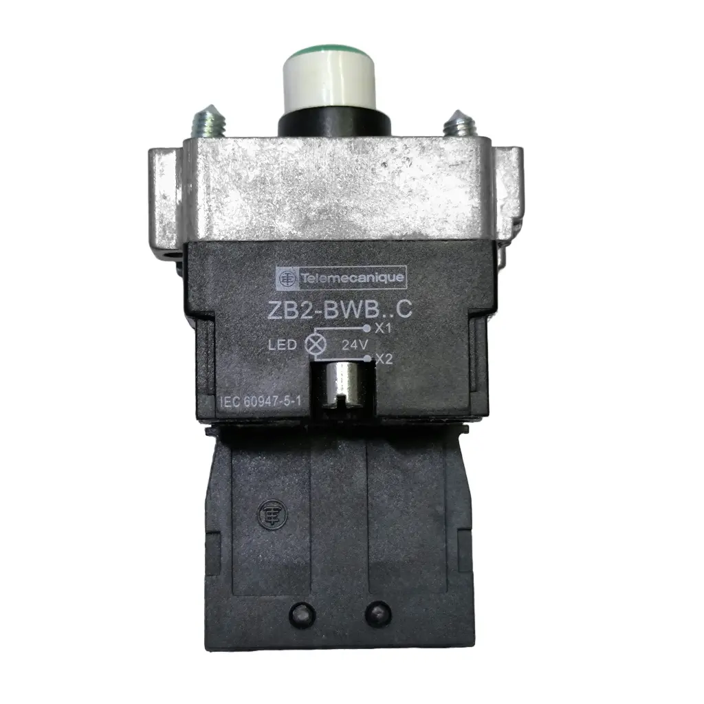 BOTON PULSADOR ZB2-BWB31C VERDE