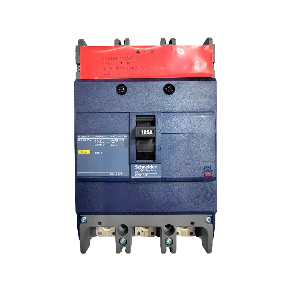 Disjuntor SCHNEIDER ELECTRIC EZD100E3125N 125 AMP 3P
