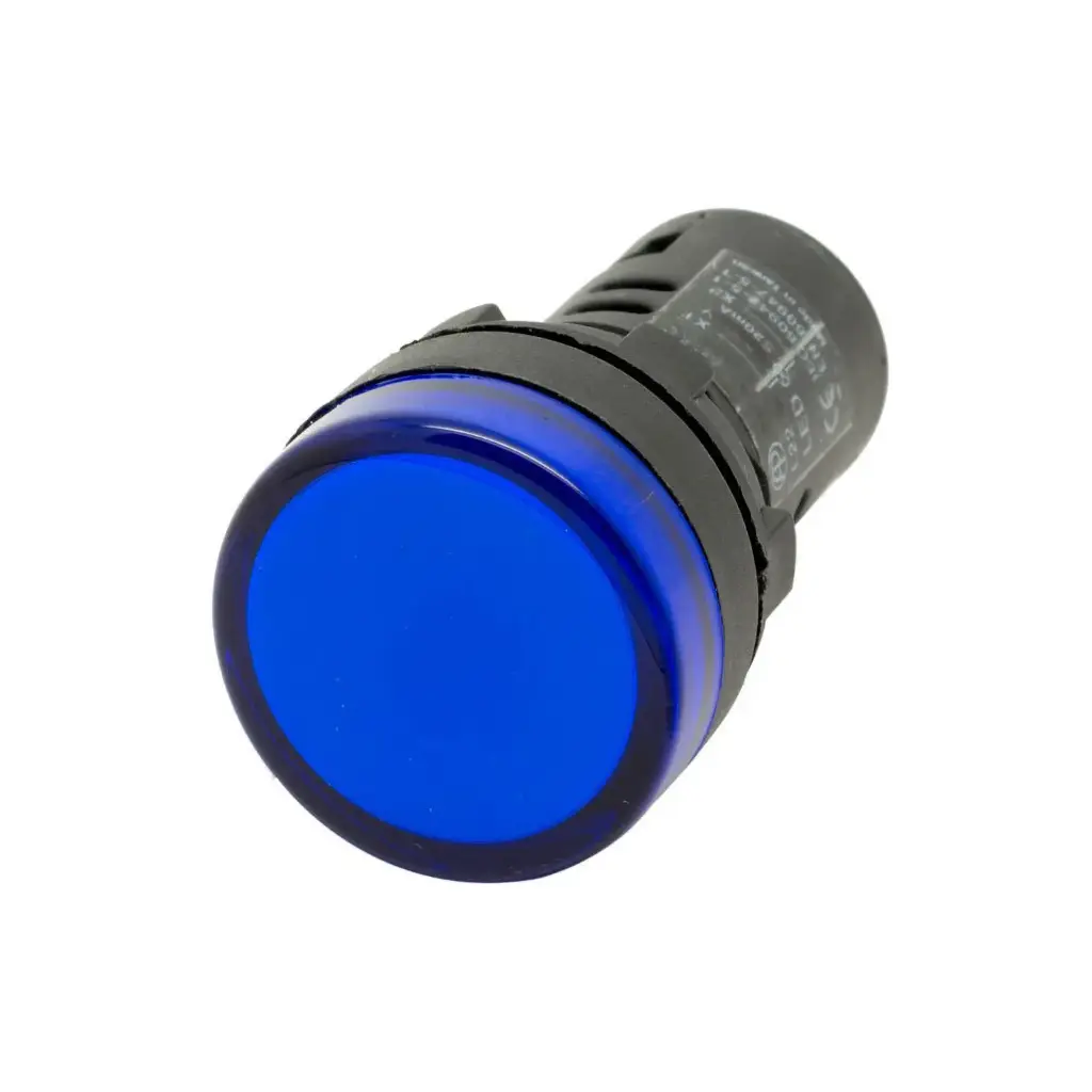 LED pilot light Blue AD16-22D/S 12 VOL