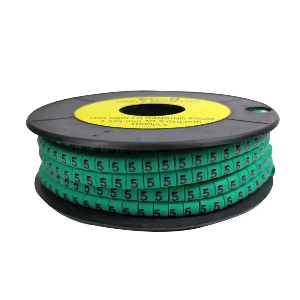 CABLE MARCADOR CARTA N°5X100 EC0 1,5MM