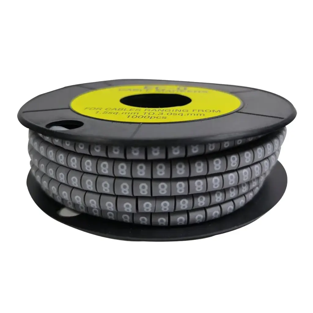 MARKER CABLE LETTER N° 8 X100 EC0 1.5MM