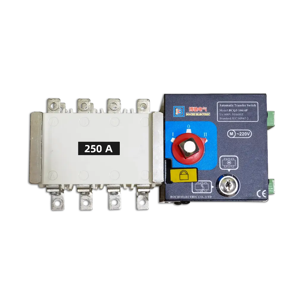 Transferencia Automatica ATS BCQ3-250/250A 220V/4P