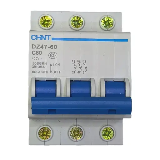 Disjoncteur CHINT ELECTRIC DZ47-60A 3P