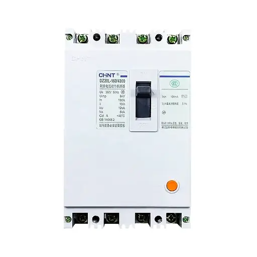 正泰电气断路器 DZ20L-160/4300 80A