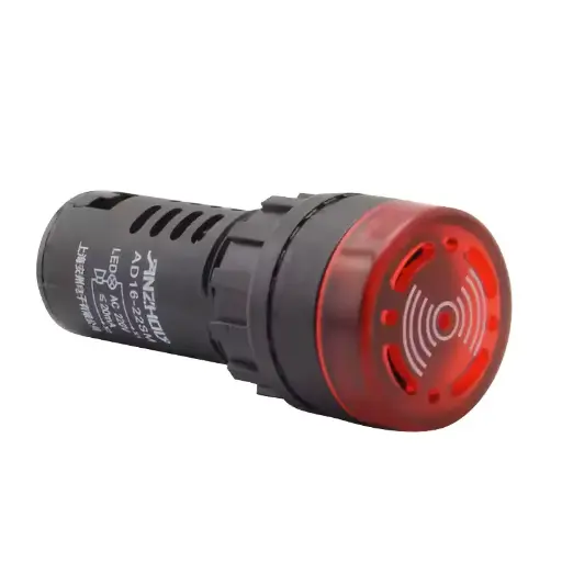 LUZ PILOTO LED ROJO/ALARMA AD16-22SM 24V