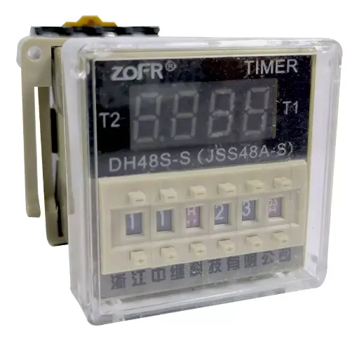 RELE TEMPORIZADOR DH48SS-S 24V