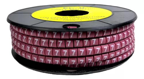 CABLE MARCADOR CARTA N°7 EC1 2.5MM
