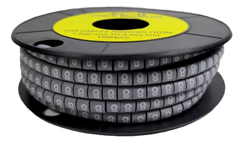 Cable Number Marker N° 8 EC12.5MM