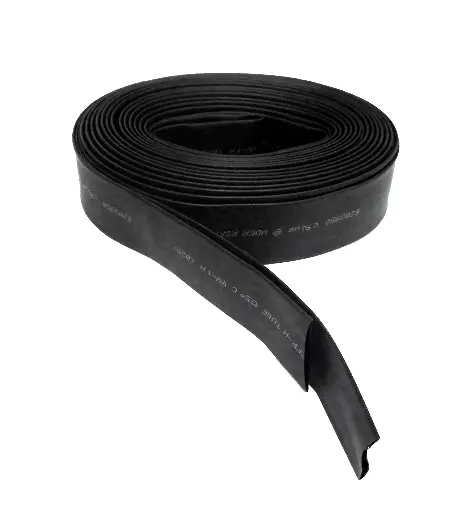 Fita termoencolhível Preto 
