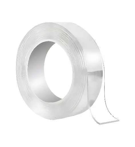 Double-sided clear tapeO 4"