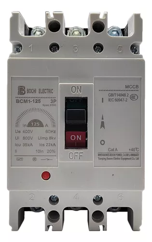 Disjoncteur BCM1 125AMP 3P 