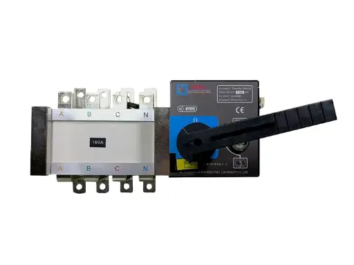 Automático de Fonte Dupla ATS BCQ3-100/160A 220V/4P