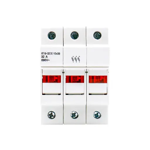 Porte-fusible RT18-32 10X38 32A 3POLOS 500/690V