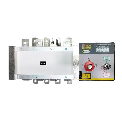 双电源自动切换开关 ATS BCQ3-250/200A 110V/4P