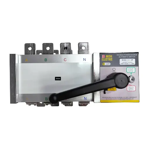 Transferencia Automatica ATS BCQ3-630/500A 220V/4P